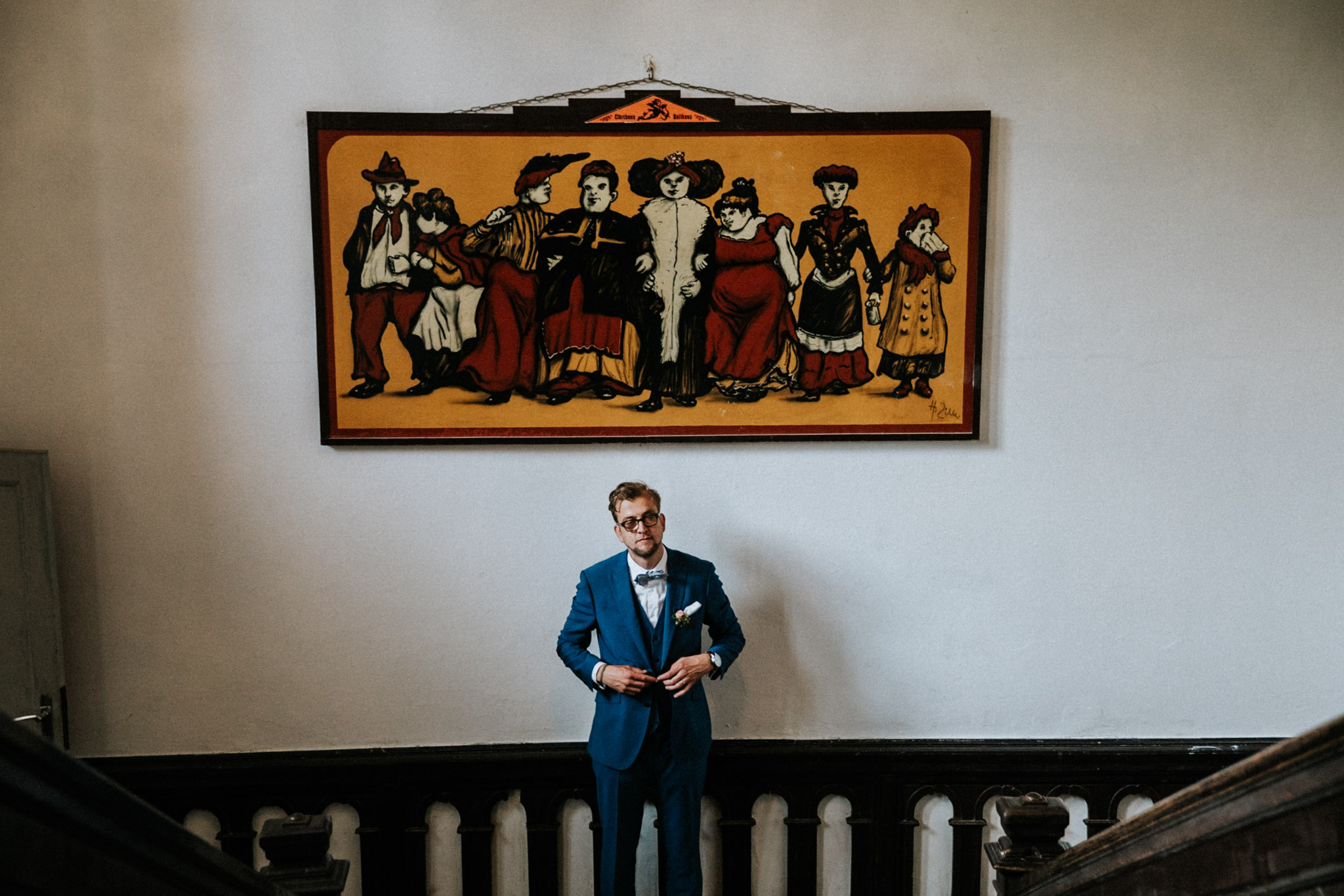 Bräutigam fotografiert von einem Hochzeitsfotograf Berlin