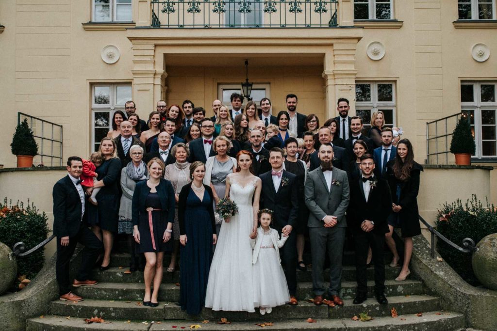 Hochzeit auf Schloss Diedersdorf in Brandenburg